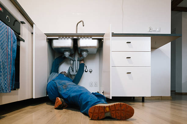Professional Drain Cleaning technician working in Farmington, GA